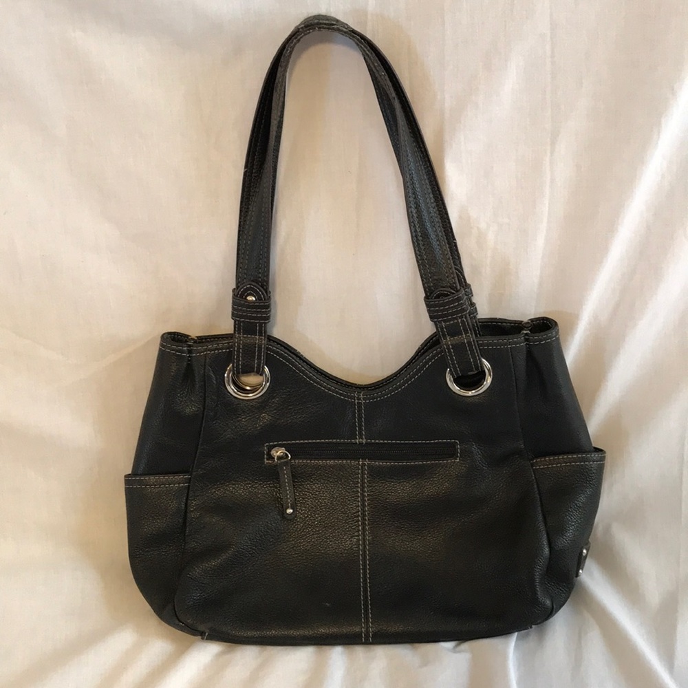 Tignanello Black Small Hobo Purse